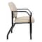 Boss Office Products Patient Guest Chair - Beige Antimicrobial Vinyl - 500 Lb Capacity B9591AM-BG-500 - alternate 3